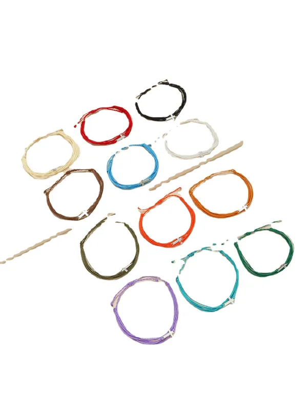 Cross Rope Bracelet