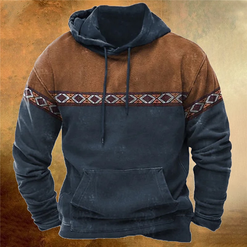 Buffalo Skull 3D Pullover Hoodie