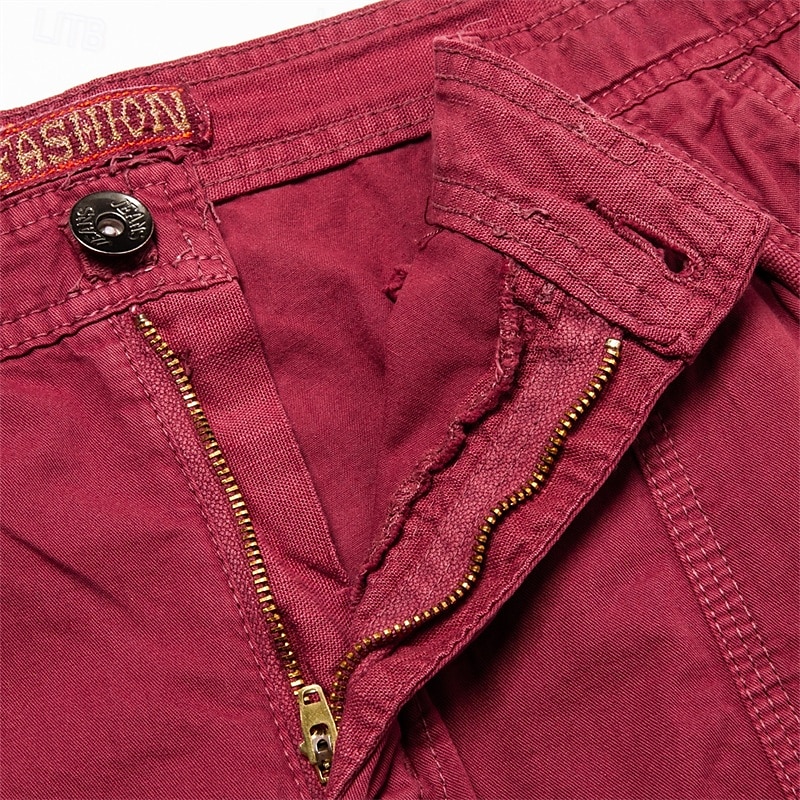 Capri Cargo Shorts with Drawstring, Casual Comfort, Streetwear